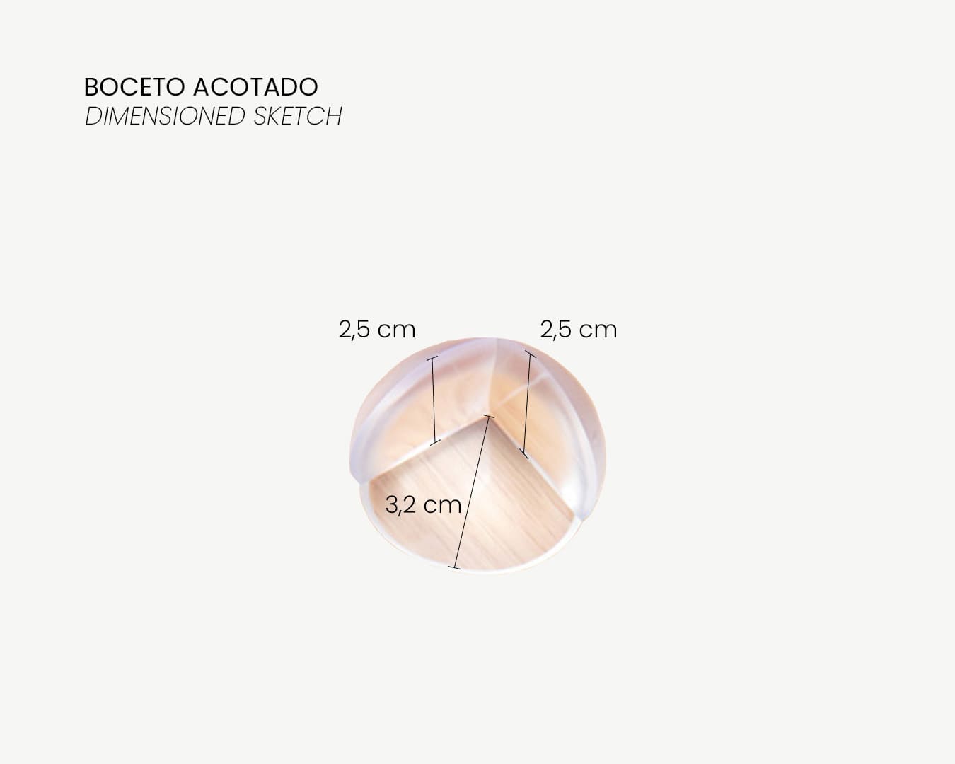 01_Boceto Acotado_Protector esquina