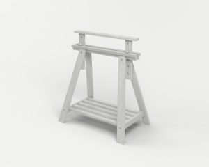 Caballete blanco
