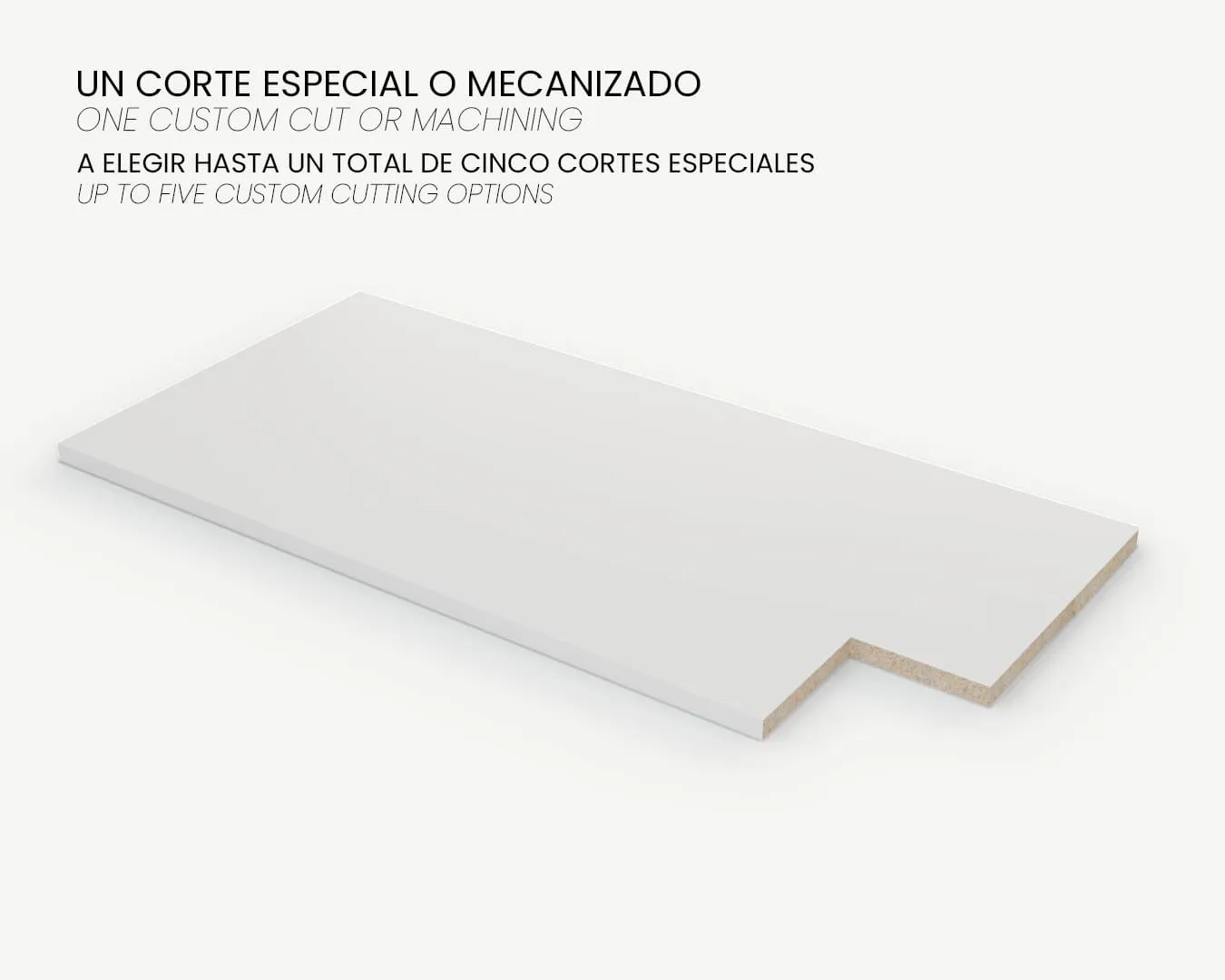 Encimera canto recto_Un Mecanizado