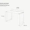 04_Boceto Acotado_Escritorio industrial_74cm