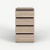 Roble Cambrian_Cajonera ROSSINI_4 cajones_Frontal