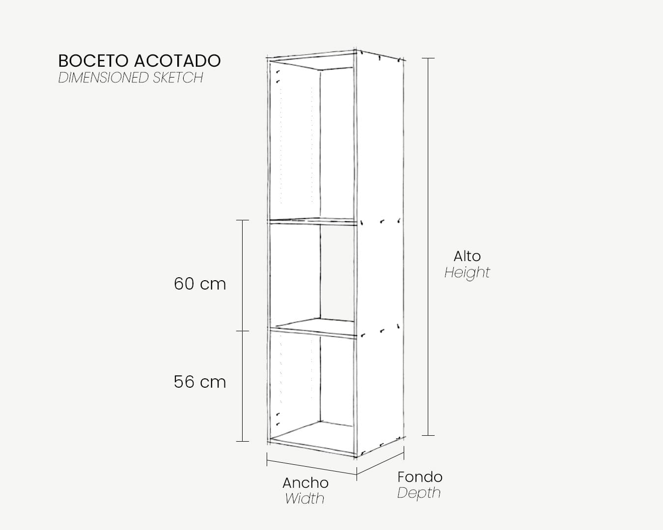 00_Boceto Acotado_Mueble de Cocina_Horno