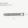 04_Boceto Acotado_Tornillo de ensamble para madera 20ud.