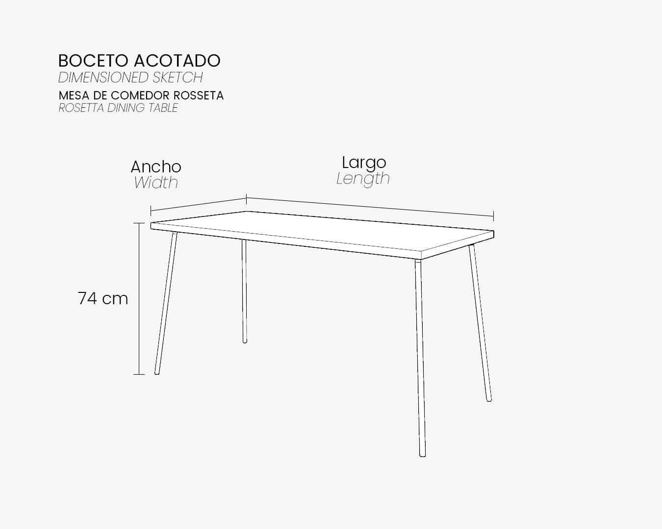 04_Boceto_Mesa de comedor ROSSETA