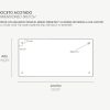 04_Boceto Acotado_Pizarra Metacrilato_Con Agujeros