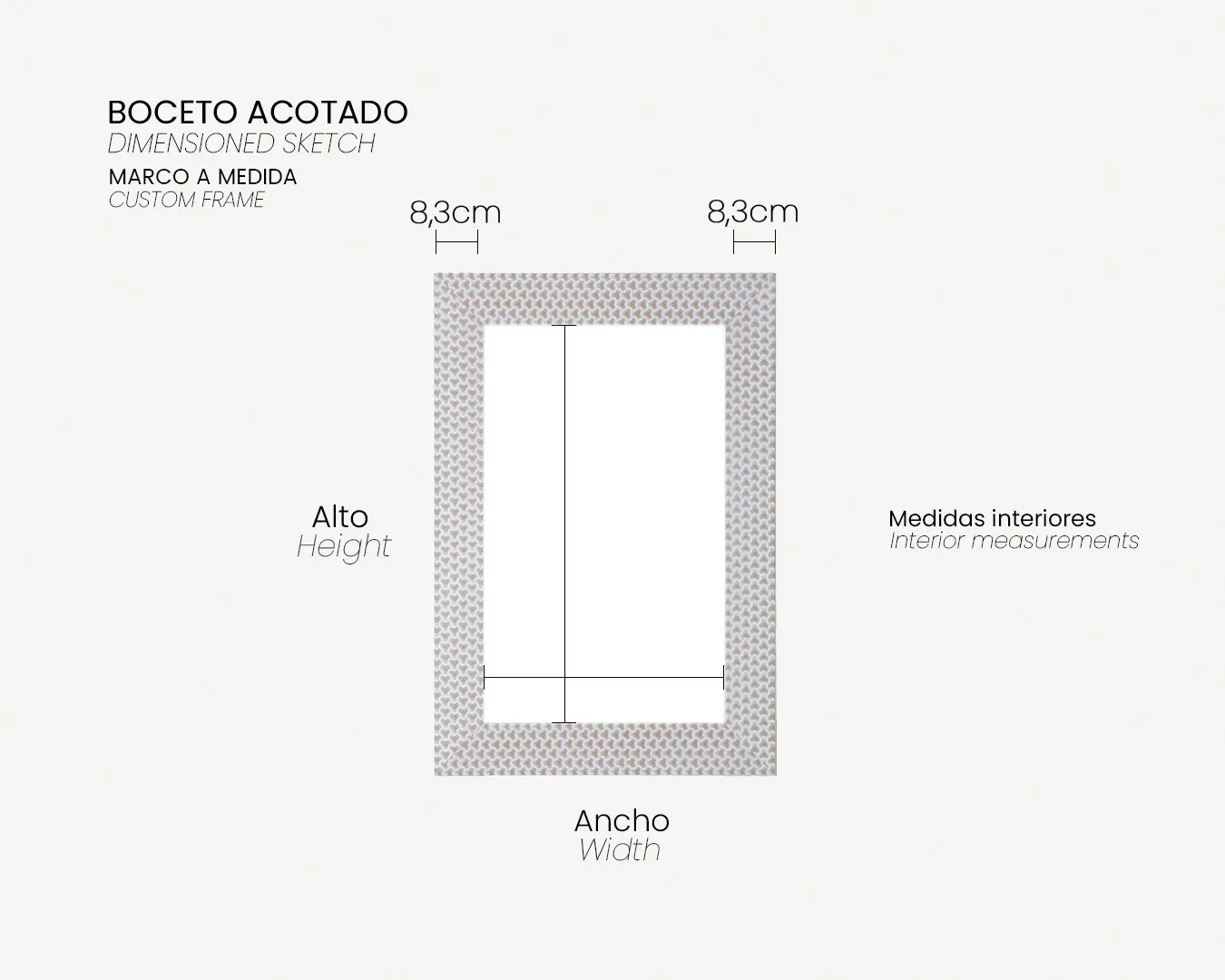 04_Boceto Acotado_Marco a medida-108-Blanco_