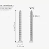 04_Boceto Acotado_Columna Pasacables_11zon
