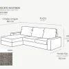 04_Boceto Acotado_Sofa VIENA_03-Sand