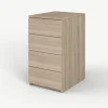 Roble Cambrian_Cajonera BASIC_4 cajones_Lateral_40_11zon