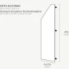 04_Boceto Acotado_Puerta Bajo Escalera