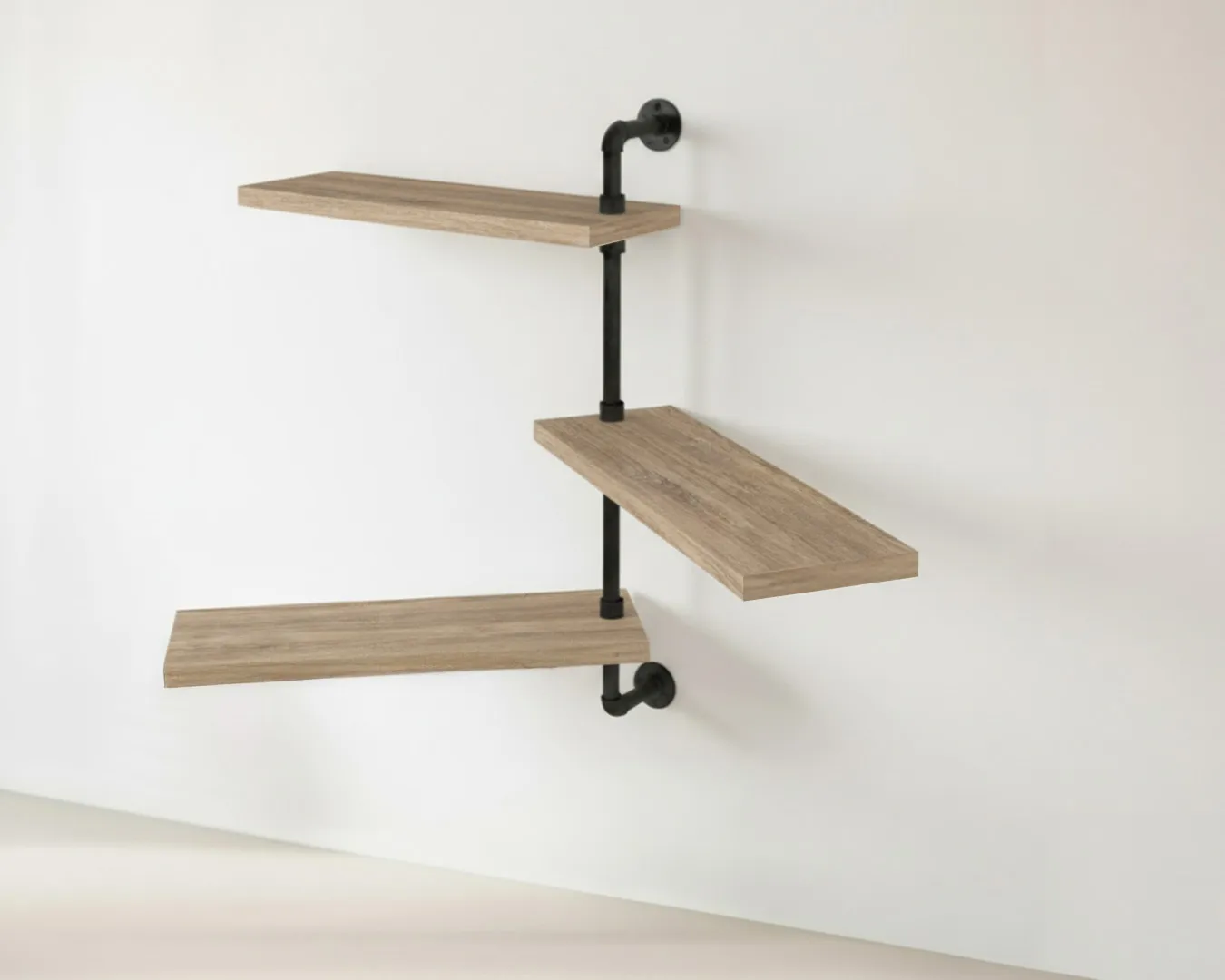 Soporte pared FUNK para baldas - Roble Cambrian_18_11zon