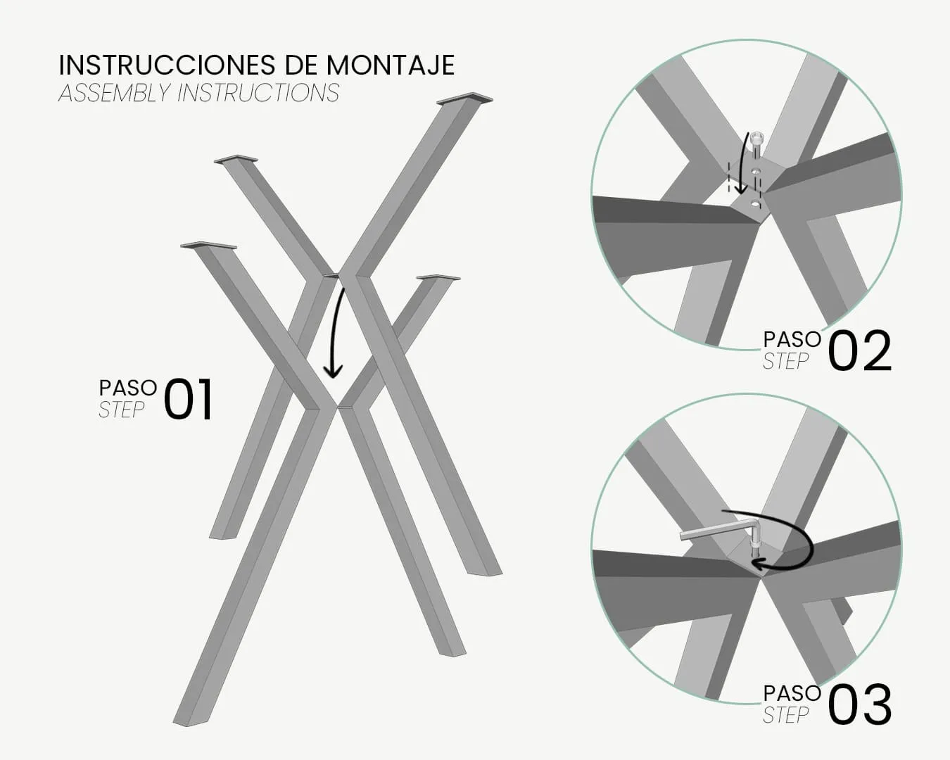 01_Pata NOVAX_Araña_Instrucciones de Montaje_17