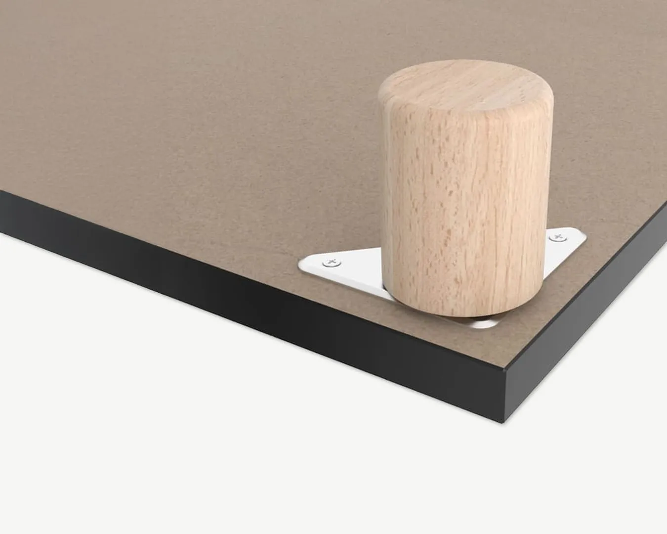 04_Montaje_Pata de Madera_CHOPIN_8cm