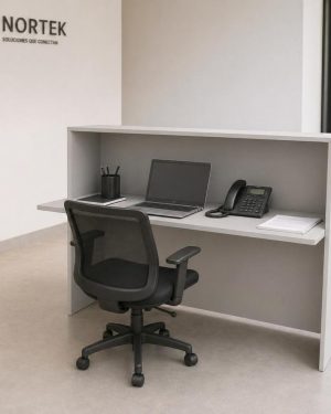 Mesa mostrador para recepción