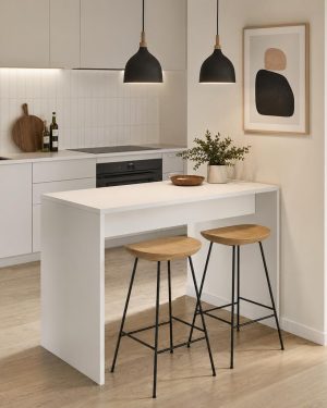 Península cocina