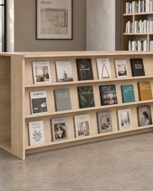 Mostrador amplio libreria