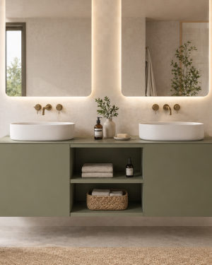 Mueble lavabo doble EIRA