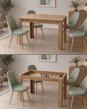 Mesa de comedor y juegos