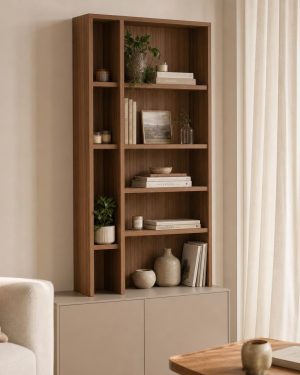 Estantería sobre mueble NOMA a medida