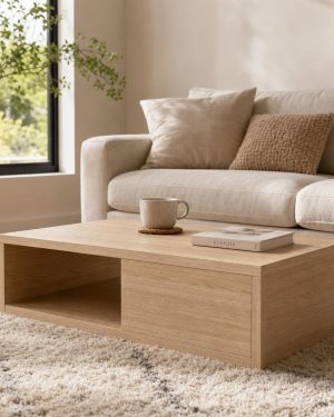 Mesa de centro rectangular BRUMMLY
