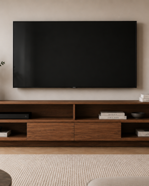 Mueble de televisión bajo modular HAÜSS