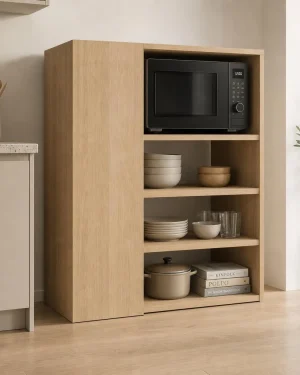 Mueble columna para microondas BADÖO