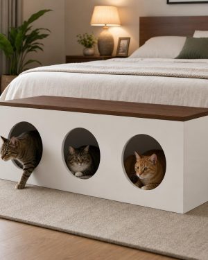 Banca para gatos