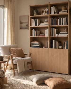 Librería baldas y puertas GODINA