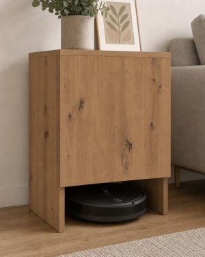 Mueble para ocultar robot aspirador