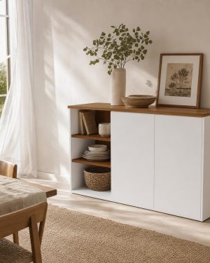 Mueble comedor estantería abierta LILLIE