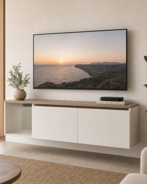 Mueble televisor pared