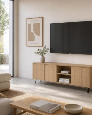 Mueble de salón GABRIELLE con patas de varilla