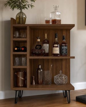 Mueble bar decorativo a medida