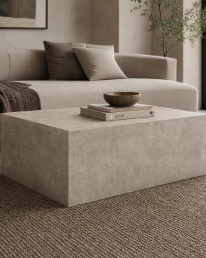 Mesa de centro BERRY imitación piedra